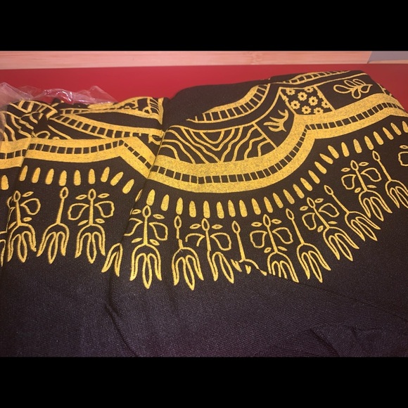 Brand New Dashiki Leggings Yellow - Picture 9 of 9